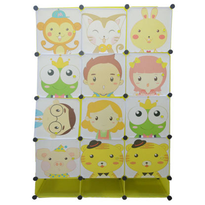 Image de Armoire De Rangement -Jaune - Moyen Model