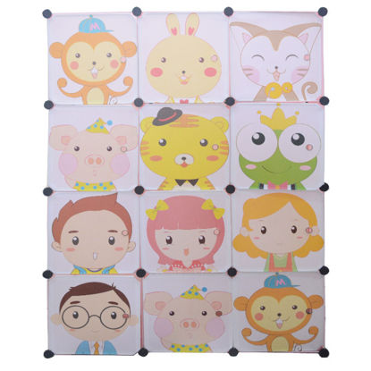 Image de Armoire De Rangement -Rose - Moyen Model