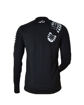 Image sur T-shirt en coton - Longues manches + masque - Semelle blanche - Made in Cameroon - Noir