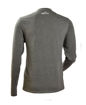 Image sur T-shirt longues manches en coton + masque - Yaoundé - Made in cameroon - Gris