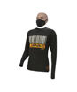 Image sur T-shirt longues manches en coton + masque - Limbé - made in Cameroon - Noir