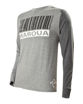 Image sur T-shirt longues manches en coton + masque - Maroua - Made in Cameroon - Gris