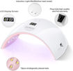 Image sur Lampe UV Sèche Ongles Portable, Séchoir à Ongles Professionnel avec Minuterie Automatique et LCD Ecran Pour Vernis Semi Permanent, Gel et Vernis LED