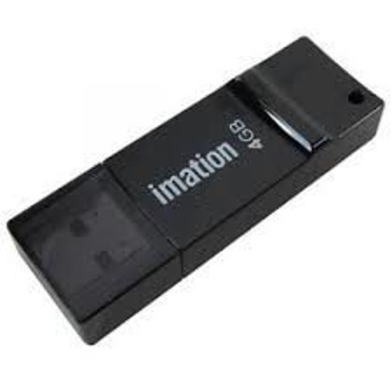 Image sur Clé USB - Noir - 4GB - IMATION