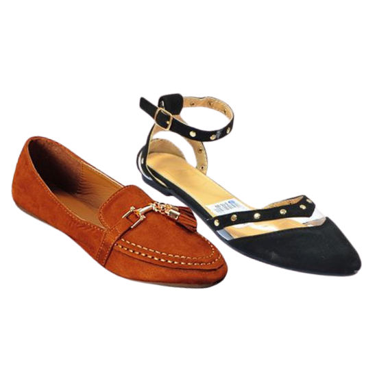 Image sur Pack de chaussure - Sandales - Noir + Slippers - Marron