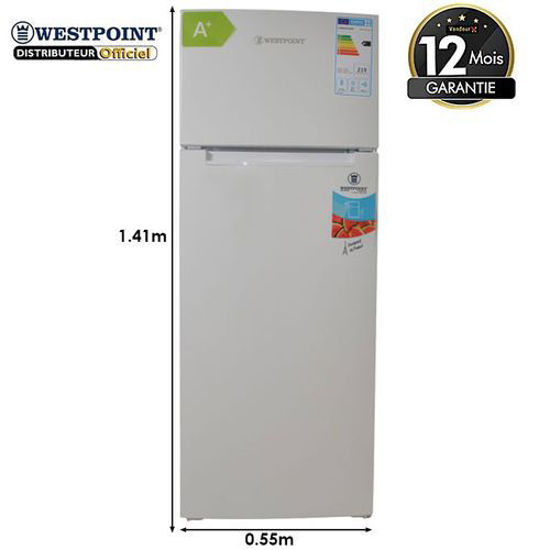 Image sur Réfrigérateur Double Porte WRHN-23119.E - 212 Litres - Blanc - 12 Mois