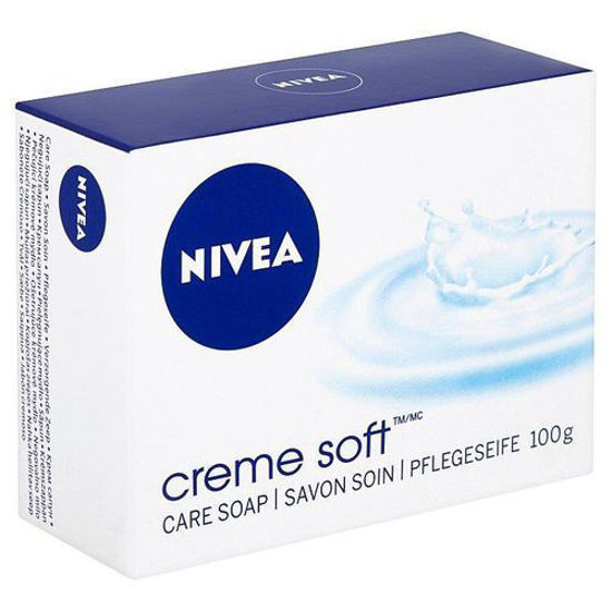 Image sur Savon Soin Creme Soft - Nivea - 100 g Blanc