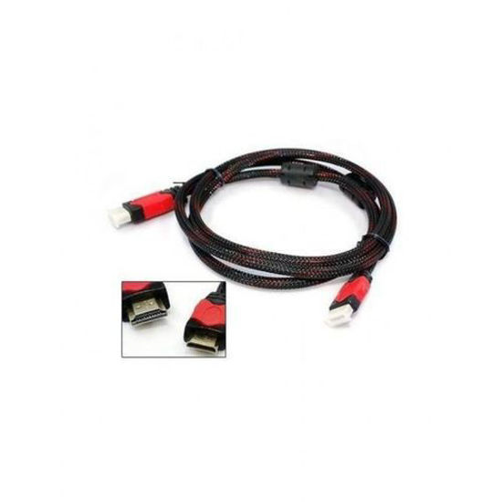 Image sur Cable HDMI Vers HDMI - 1,5 m - Noir Et Rouge