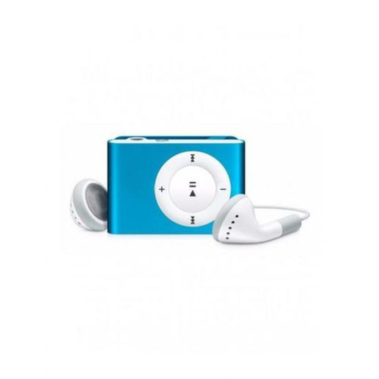 Image sur Mini Baladeur MP3 Compatible avec Carte Micro SD - Bleu