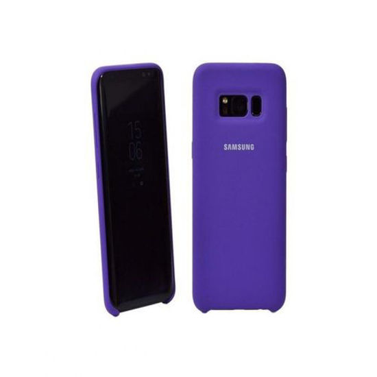 Image sur Pochette En Silicone Pour Galaxy S8 - Violet