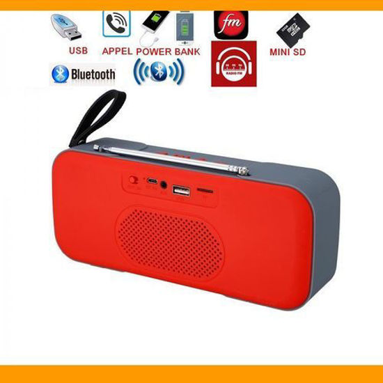 Image sur Haut-Parleur Bluetooth Portable L18 - Rouge