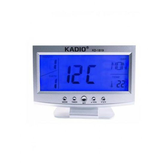 Image sur Horloge Numérique Bureau et Table KD-1819 - Gris