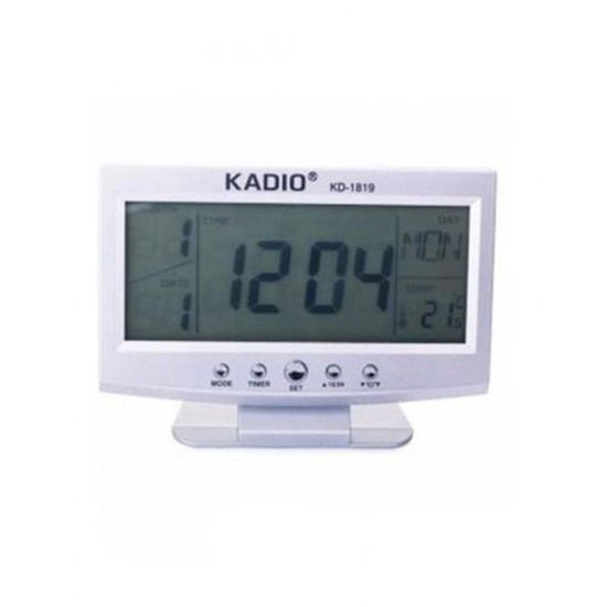 Image sur Horloge Numérique Bureau et Table KD-1819 - Gris