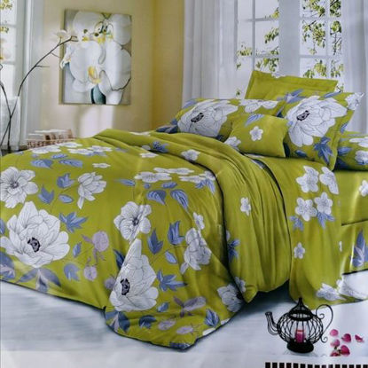 Image de 2 Drap 2 Places + 2 Taies D'Oreiller - Multicolore