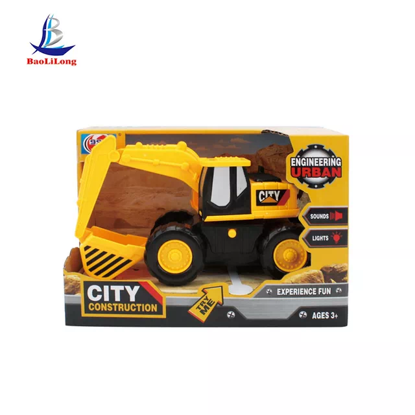 Image de Tracteur jouet pour enfant - jaune