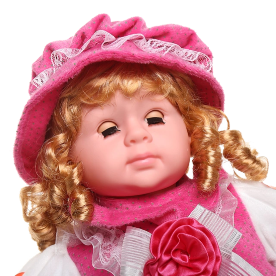 Image sur Poupée en silicone jouet - pour enfant - 24 pouces - 2 à 4 ans