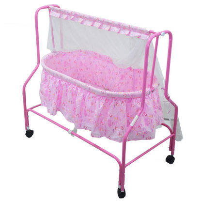 Image de Berceau - Rose +  Moustiquaire Offerte