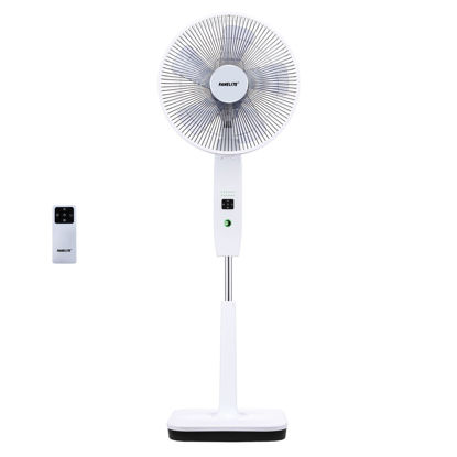 Agrandir l'image de Ventilateur Oscillant Sur Pied Rechargeable - 06Vitesses/35W - Avec Télécommande - 06Mois Garanti Image de Ventilateur Oscillant Sur Pied Rechargeable - 06Vitesses/35W - Avec Télécommande - 06Mois Garanti