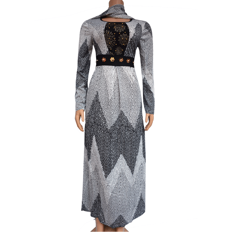 Longue Robe + foulard