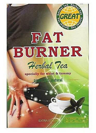 Image sur Thé amincissant fat burner - 20 sachets