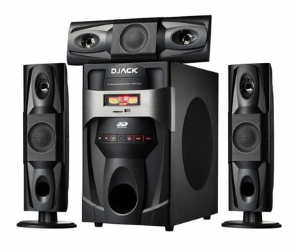 Agrandir l'image de woofer Bluetooth djack dj-j3L 3.1 X-Bass, Système d'enceintes multimédia pour cinéma maison Bluetooth - Noir Image de woofer Bluetooth djack dj-j3L 3.1 X-Bass, Système d'enceintes multimédia pour cinéma maison Bluetooth - Noir
