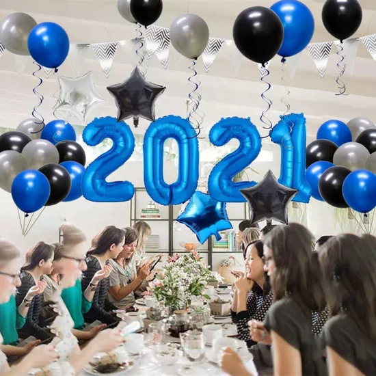 Image sur Ballon gonflable jouet de décoration 2021 - 40"