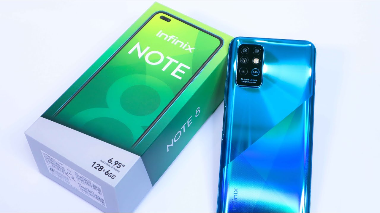 Infinix Note 8i 128gb 6gb 64mp 16mp 6 96pouces 5200mah 12mois Garanti