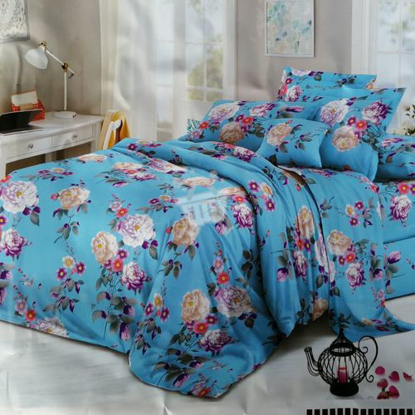 Image de 2 Draps 2 Places + 2 Taies D'Oreiller - Multicolore