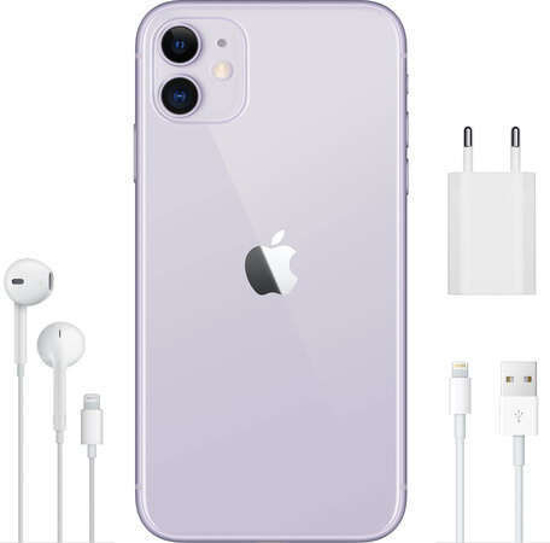 Iphone 11- Apple -smartphone -6.1" - 128Go/ 4Go -12Mpx  - 12 Mois