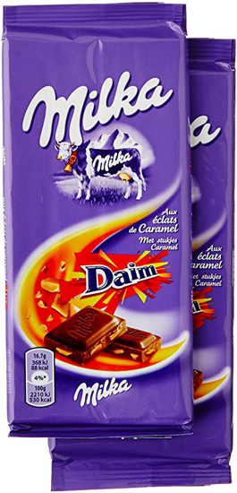 Image sur Daim Milka 2X100G