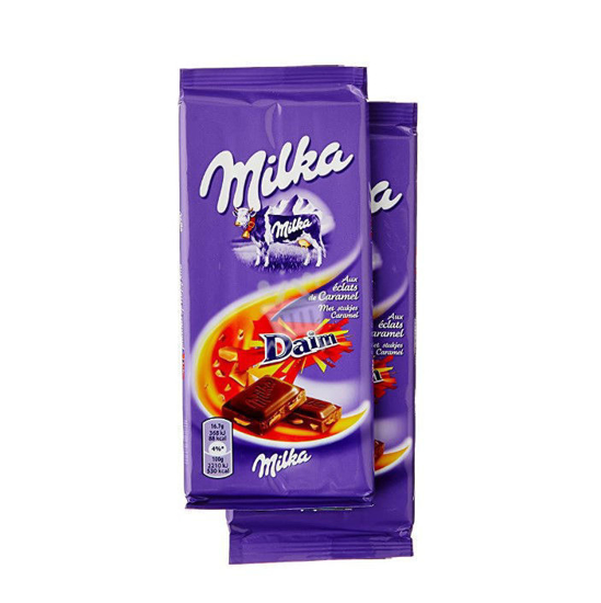Image sur Daim Milka 2X100G