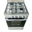 Cuisinière  MIDEA à Gaz 50×50 - 04 Brûleurs - Gris - 06 Mois