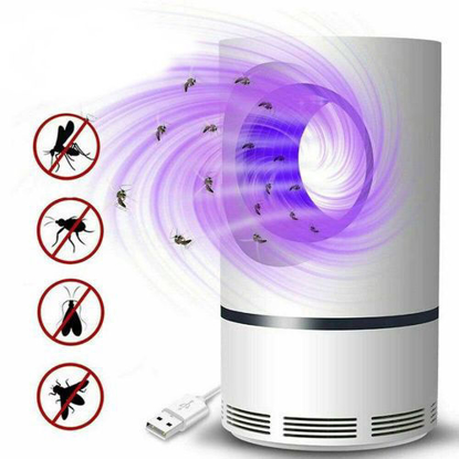 Image de Lampe Aspirateur Anti Moustique électrique-Blanche