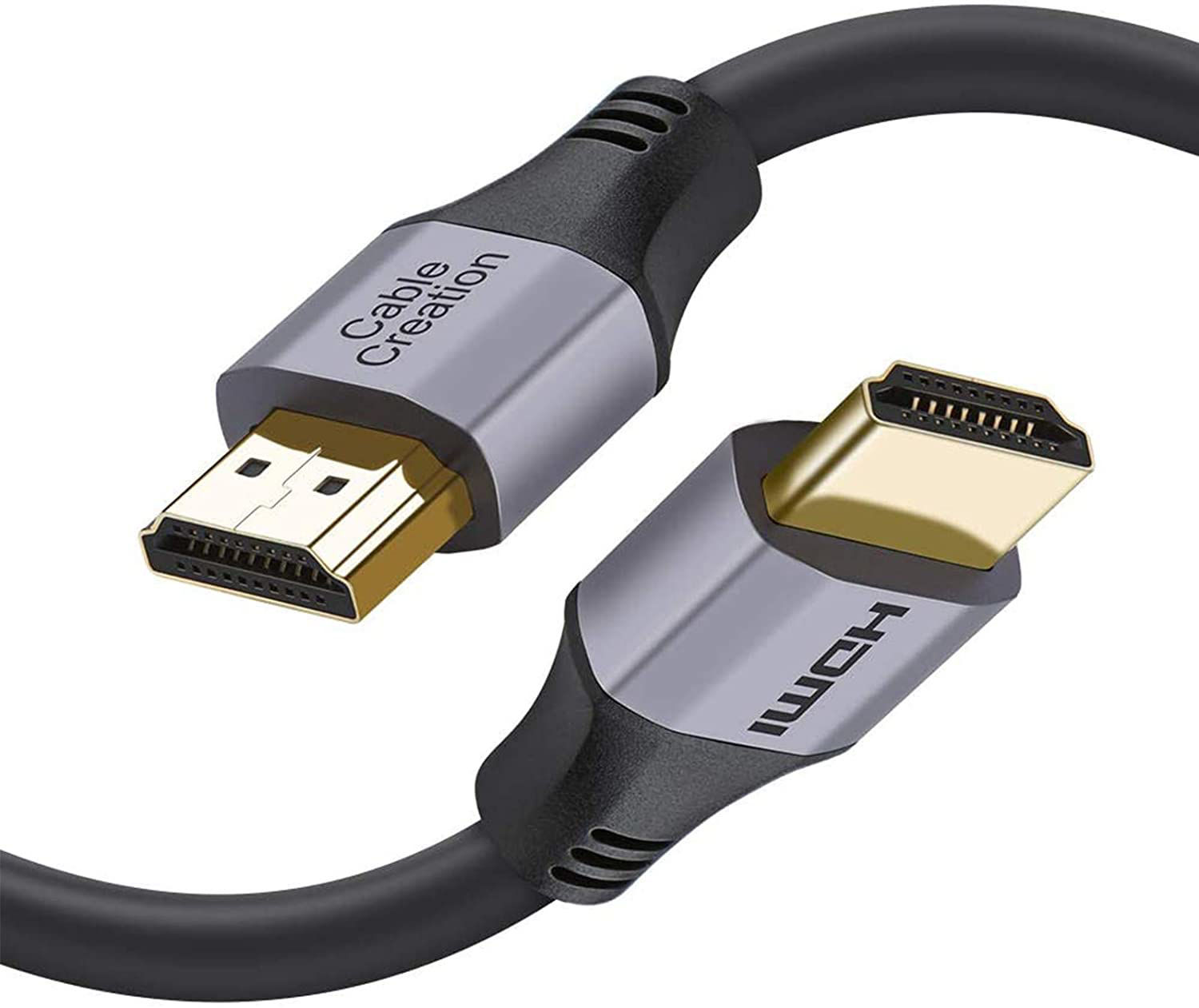 Câble HDMI 2.1 8K 4m - 48 Gbps, Tressé, 8K@60Hz, 4K@120Hz, EARC, Dolby Vision, HDCP 2.2