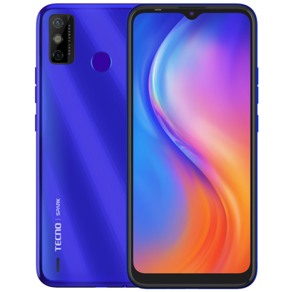 Agrandir l'image de Tecno Spark Go 2020 - 4G - 6,52" Dot Notch Screen - 2G/32G - 5000mAh - Android™ 10 - Aqua Blue - 13 mois Image de Tecno Spark Go 2020 - 4G - 6,52" Dot Notch Screen - 2G/32G - 5000mAh - Android™ 10 - Aqua Blue - 13 mois