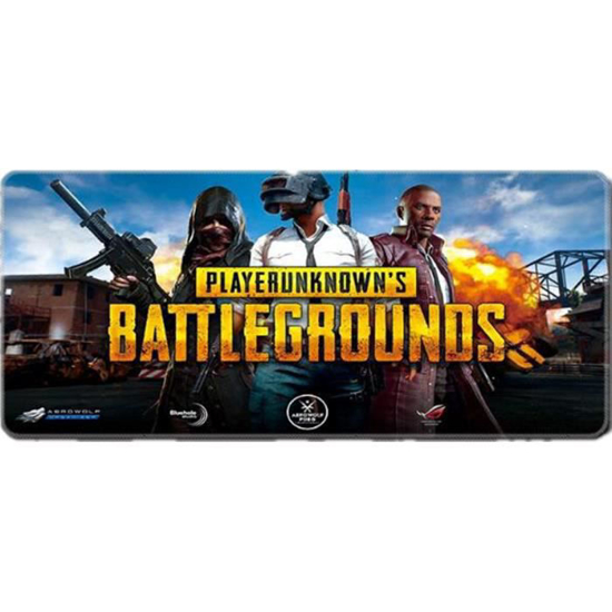 Image sur Tapis de souris gamer avec antidérapant Base de caoutchouc naturel - PUBG Ensembles 90*40*0.3 cm