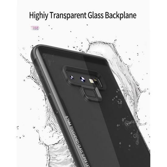 Image sur Pochette Pour Samsung Galaxy Note 9 - Noir Et Transparente