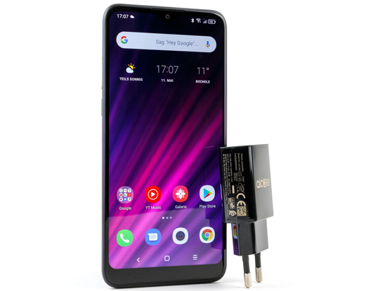 Image sur Alcatel 1S 2020 5028D Smartphone - 6.22"HD+ Vast Display - 20 MP Camera, Dual SIM, 32Go ROM + 3Go RAM - Android 10 - Power Gray