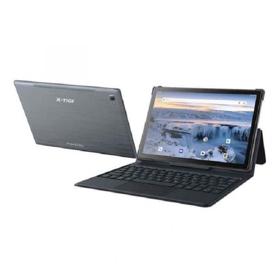 Image sur Tablette ordinateur X-Tigi Hope 10 pro - 64Go/4Go RAM – 8MP - 6000mAh - 10,1" - Dual Sim - Gris - CLAVIER DEMONTABLE - super puissance - 12Mois