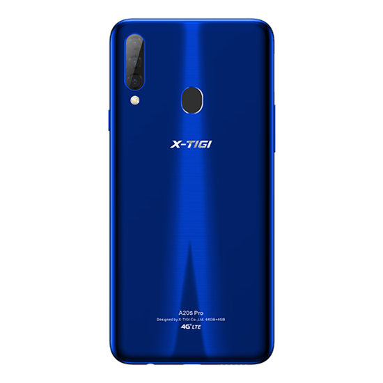 Image sur X-Tigi A20s pro - 64Go ROM + 4Go RAM - 4G Dual SIM - 6.5'' - Smartphone - bleu + 1 trousse X-TIGI offerte