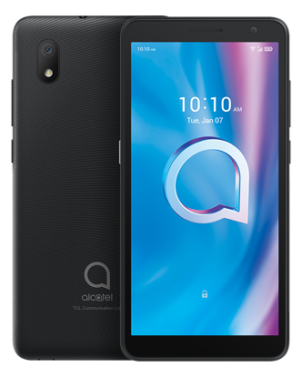 Image de Alcatel 1B (2020) 5002 D - 16Go ROM + 2Go RAM  - 13 MP /5 MP  - Smartphone - 5.5" HD+ 18:9 display - Dual SIM  - Android 10 - BLACK