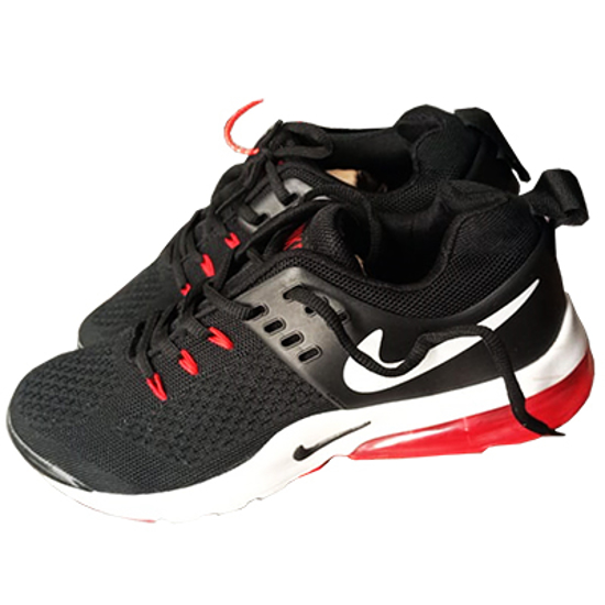 Image sur Basket Nike Air Presto – Noir et Rouge