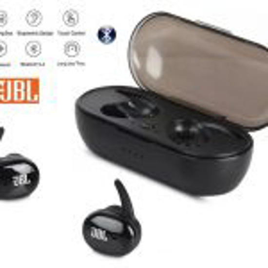 Image sur Ecouteurs Bluetooth sans fil stereo - noir
