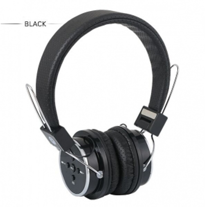 Image de Casque Bluetooth Sans Fil B05 Avec support carte sd et radio fm - Noir