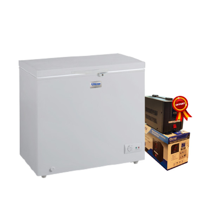Agrandir l'image de Congélateur Oscar OSC CF200S - 200L - 12 mois de garantie + Régulateur de tension Oscar 500VA offert Image de Congélateur Oscar OSC CF200S - 200L - 12 mois de garantie + Régulateur de tension Oscar 500VA offert