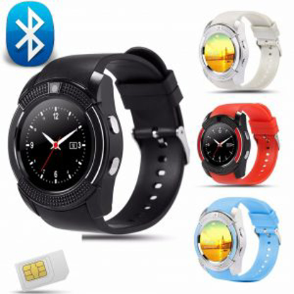 Agrandir l'image de Montre Bluetooth Connectée Avec carte sim - Noir Image de Montre Bluetooth Connectée Avec carte sim - Noir