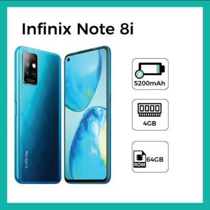 Infinix Note 8i - 128GB + 4GB - 64MP+16MP - 6,96Pouces - 5200Mah - 12Mois de garantie Infinix Note 8i - 128GB + 4GB - 64MP+16MP - 6,96Pouces - 5200Mah - 12Mois de garantie-iziwaycameroun