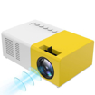Image sur YG300 Mini Projecteur Led  video usb/hdmi et hd - Blanc Et Jaune
