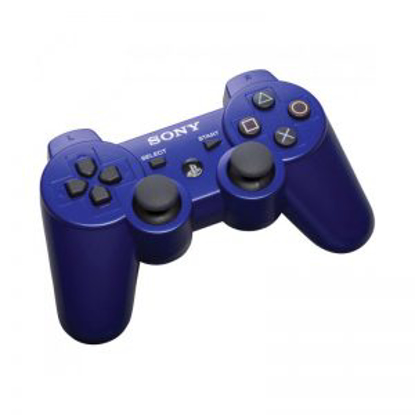 Image de Manette De Jeu Sans Fil pour Sony Playstation 3 PS3 - bleu