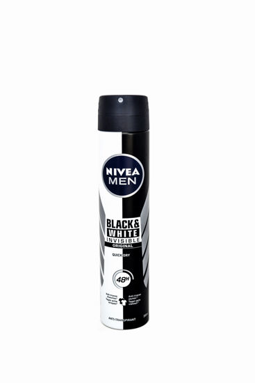 Deo spray Black and white Invisible NIVEA - Homme - 150ml